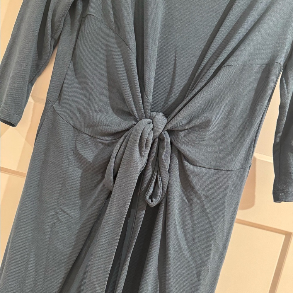Amour‎ Vert Teal Long Sleeve Dress - Picture 2 of 5